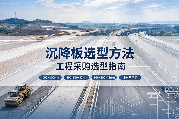 遵化沉降板选择方法