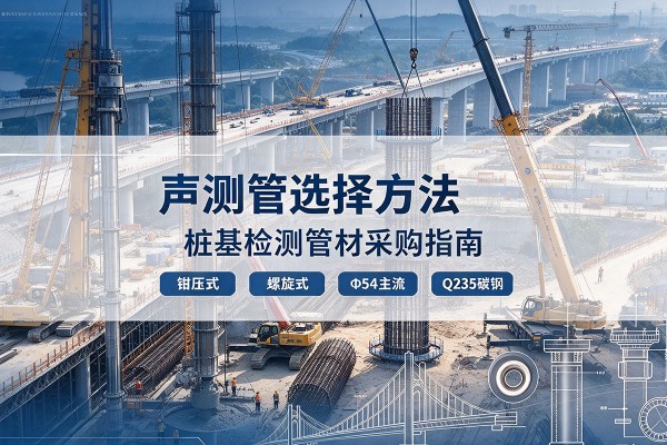 遵化声测管选型标准