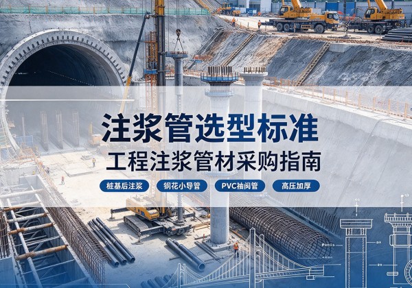 遵化注浆管选型标准